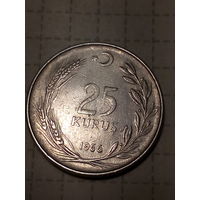 25 куруш Турция 1966 год