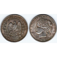 Копия США 1 доллар 1879