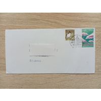 ПОДПИСАННЫЙ КОНВЕРТ. ГОНКОНГ. ФАУНА. ШТЕМПЕЛЬ.