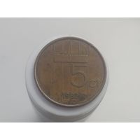 5 центов Нидерланды 1982   год  лот 42