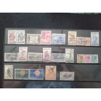 Италия, 1960. Полный годовой комплект (22 марки). Mi=8,90 евро гаш.
