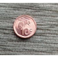 Werty71 ЮАР 10 центов 2023  Пчела