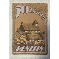 Нотгельд Пенцлин 50 пфеннигов 1922 год. Веймарская республика