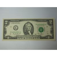 2 доллара США 2013 года . К . Даллас .