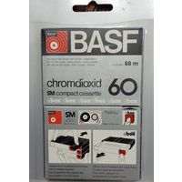 Аудиокассета BASF-60 cromdioxid type II - новая в упаковке две штуки.