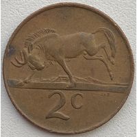 ЮАР 2 цента 1984 г.