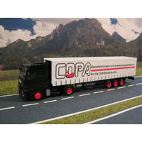 Модель грузового автомобиля Mercedes-Benz Actros (15). Масштаб HO-1:87.