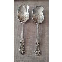 Сервировочные ложки для салата,очень тяжелые большие