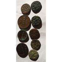 Лот полушек + денежка. С 1 рубля.