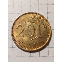 20 пенни Финляндия 1981 год