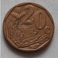20 центов 2009 г. ЮАР