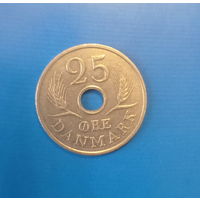 Дания 25 эре 1967 год