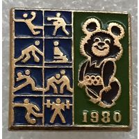 МИШКА ОЛИМПИЙСКИЙ ПИКТОГРАММА МОСКВА-80