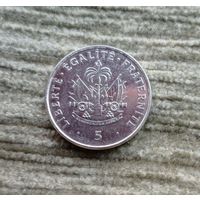 Werty71 Гаити 5 сантимов 1997
