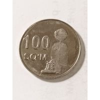 Узбекистан 100 сом 2018