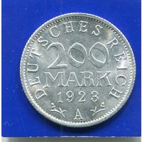 Германия 200 марок 1923 А