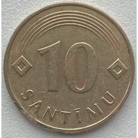 Латвия 10 сантимов 1992 г.