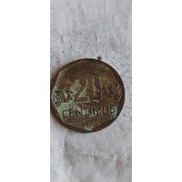 Перу 20 сентимос 2017