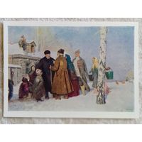 1960. Цыплаков. Ленин с крестьянами