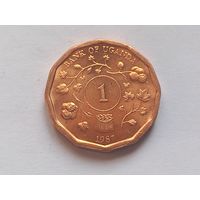 Уганда 1 шиллинг 1987 г.