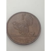 Ирландия 1 пенни 1963 года .