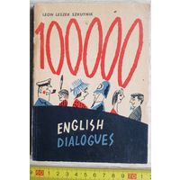 Книга - L. Szkutnik, 100 000 English Dialogues (книга 1968, Польша)