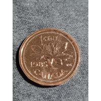 Канада 1 цент 1985 Unc #2 магнитная