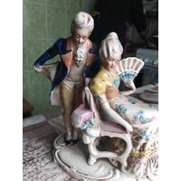 Свидание фарфор германия старая клеймо имеется.