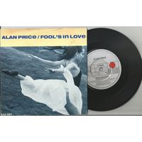 ALAN PRICE - Fool's In Love/Man Overboard (1989 EUROPE 7" винил сингл)