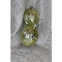 Новогодние Грецкие Орехи на елку стекло СССР