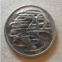 Австралия 20 пенсов 1975 год, KM# 403 ю