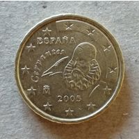 Испания 10 евроцентов 2005 год,  KM# 1043