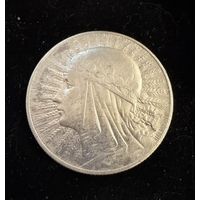5 злотых 1932 г.  Польша.  Ядвига.  Серебро