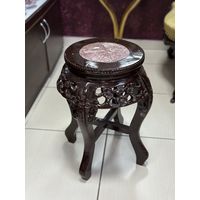 Столик подставка с мраморной столешницей