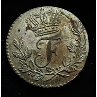 1 Эре  1733 г. Швеция.  Серебро.