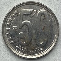 Венесуэла 50 сентимо 2012 г.