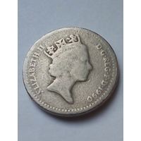 Великобритания 5 пенсов 1990 г
