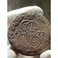5 копеек 1777 ЕМ без МЦ.Кладовая.Состояние!