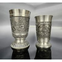 Винтажные кубки олово