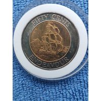 Монета 50 центов Новая Зеландия 1994 год