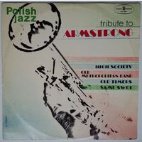 LP Old Timers, Sami Swoi, Old Metropolitan Band, High Society - Tribute To Armstrong (1972) Louisiana Blues, Ragtime, Dixieland, Swing