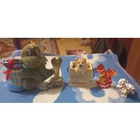 Статуэтки, копилка 5шт.