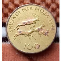 Танзания 100 шиллингов 1994 г .
