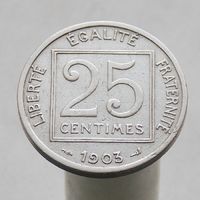 Франция 25 сантимов 1903
