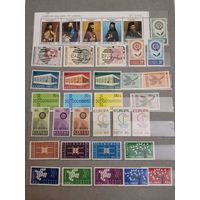 Кипр Европа СЕПТ  1963, 1964, 1965 дорогие марки **