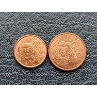 Франция, евроценты 2025