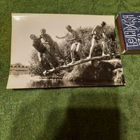 Любимая кладка-нырялка... .1970-е гг.