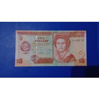 Белиз 5 долларов 2020