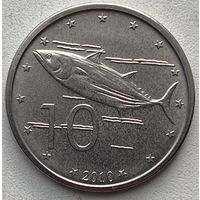 Острова Кука 10 центов 2010 г.
