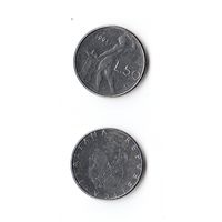 50 лир Италия 1991 года